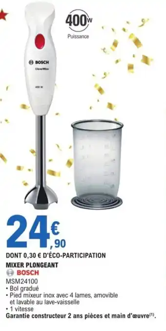 E.Leclerc Mixer plongeant offre