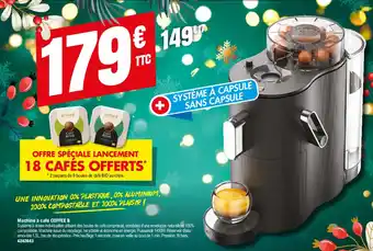 Plein ciel Machine à cafe coffee B offre