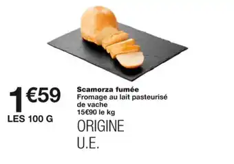 Monoprix Scamorza fumée offre