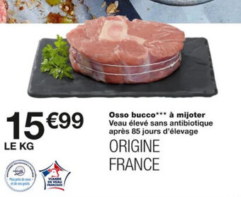 Monoprix Osso bucco à mijoter offre