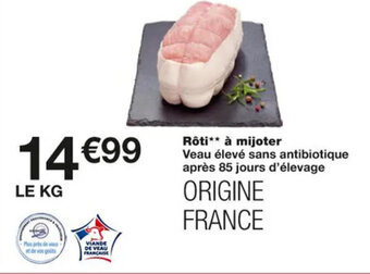 Monoprix Rôti à mijoter offre