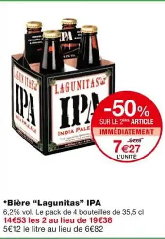 Bière LAGUNITAS ipa