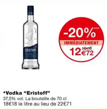Vodka "ERISTOFF"