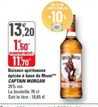 G20 Boisson spiritueuse offre