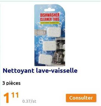 Action Nettoyant lave-vaisselle offre