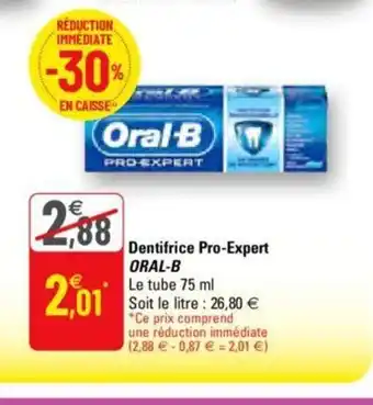 G20 Dentifrice Pro-Expert offre