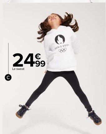 Carrefour Market Sweat Enfant offre