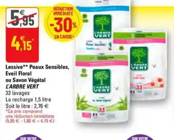 G20 Lessive Peaux Sensibles eveil Floral offre