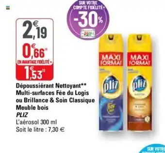 Dépoussiérant Nettoyant Multi-surfaces fée du Logis