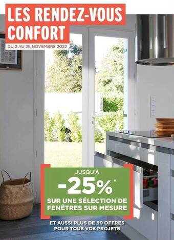 Lapeyre Fenêtres sur mesure offre