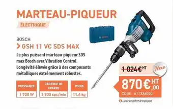 Marteau-piqueur bosch