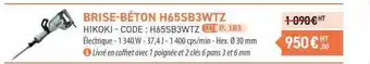 Brise-béton h65sb3wtz hikoki