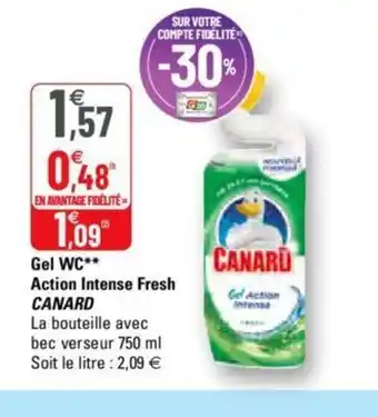 G20 Gel WC Action Intense Fresh offre