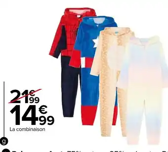 Carrefour Market Combinaison Enfant offre