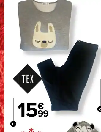 Carrefour Market Pyjama Et Legging Femme offre