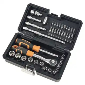 Brico Dépôt Coffret à douilles 1/4'' 40 pièces offre