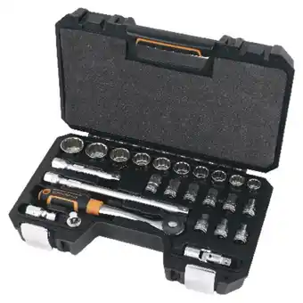 Brico Dépôt Coffret à douilles 1/2’’ 25 pièces offre