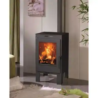 Brico Dépôt Poêle à bois "alina" ecodesign offre