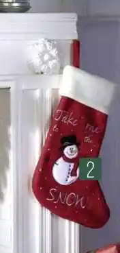 Géant Casino Chaussette de noël offre
