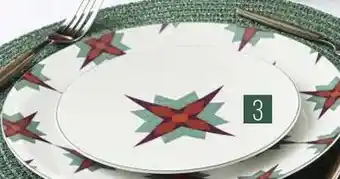 Géant Casino Assiette à dessert offre
