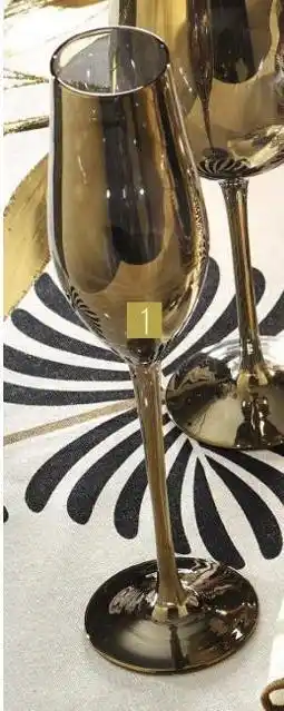 Lot de 4 verres à pied