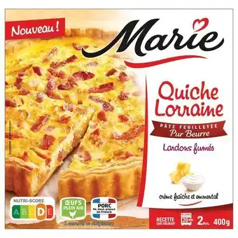 Auchan Quiche lorraine marie offre