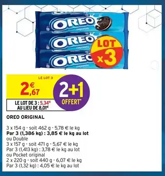Intermarché Oreo Original offre