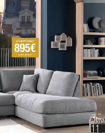Cocktail Scandinave Le canapé d'angle offre