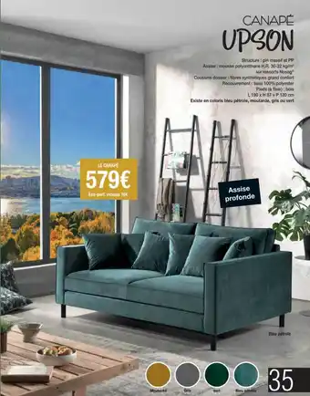 Cocktail Scandinave Canapé upson offre