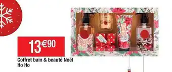 Coffret bain & beauté noël ho ho