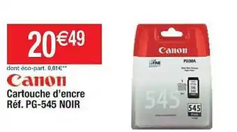 Cora x Carrefour Cartouche d'encre canon offre