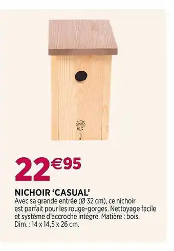 Nichoir 'casual'