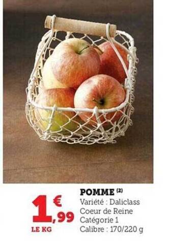 Hyper U Pomme offre