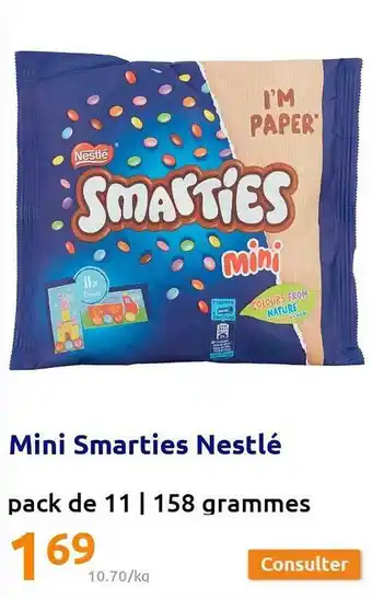 Mini smarties nestlé