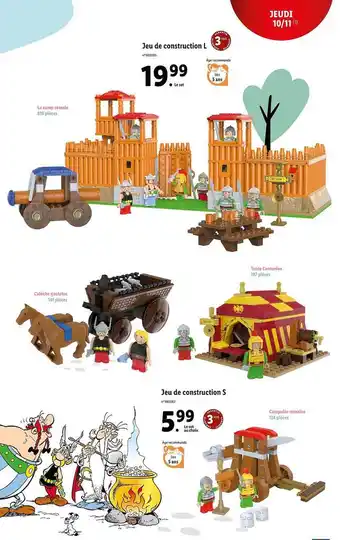 Lidl Jeu de construction l, jeu de construction s offre
