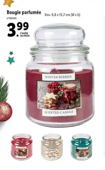 Bougie parfumée