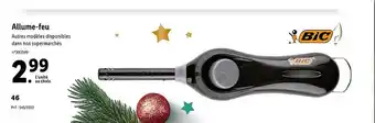 Lidl Allume-feu bic offre