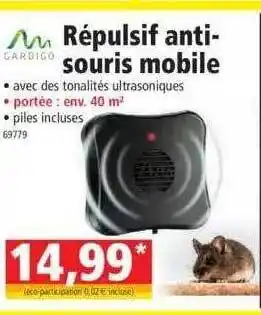 Norma Répulsif anti-souris mobile cardigo offre
