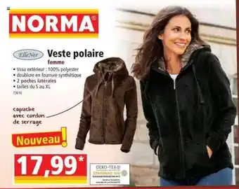 Norma Veste polaire femme ellenor offre