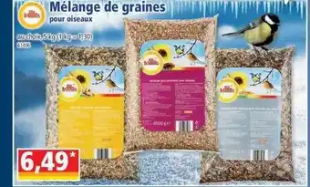 Norma Mélange de graines pour oiseaux friends offre