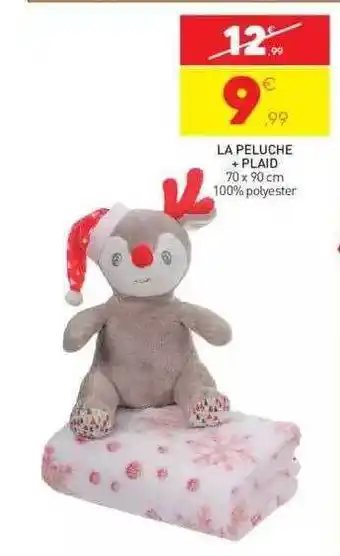 Stokomani La peluche + plaid offre