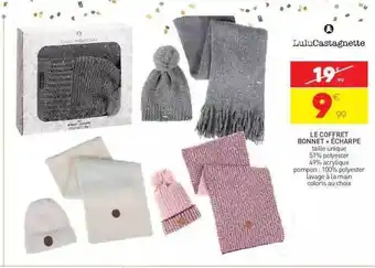 Stokomani Le coffret bonnet + écharpe lulu castagnette offre