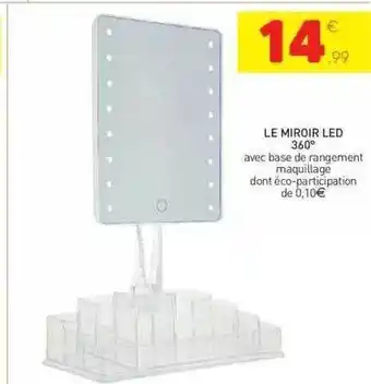 Stokomani Le miroir led 360° offre