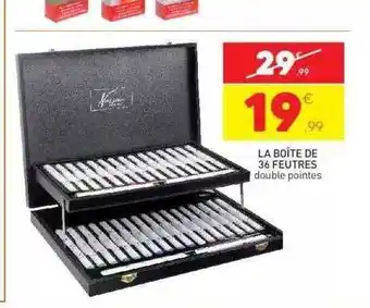 Stokomani La boîte de 36 feutres offre