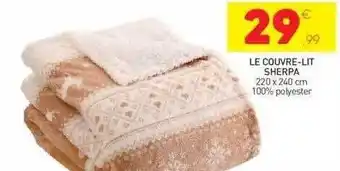 Stokomani Le couvre-lit sherpa offre