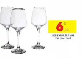 Stokomani Les 3 verres à vin offre