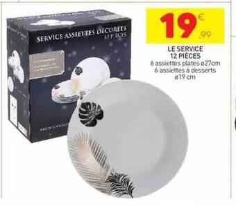 Stokomani Le service 12 pièces offre