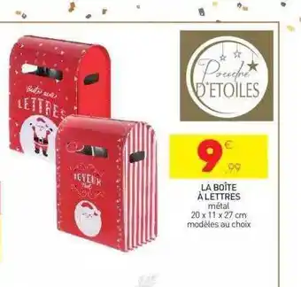 Stokomani La boîte à lettres offre