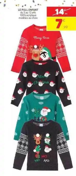 Stokomani Le pull enfant offre