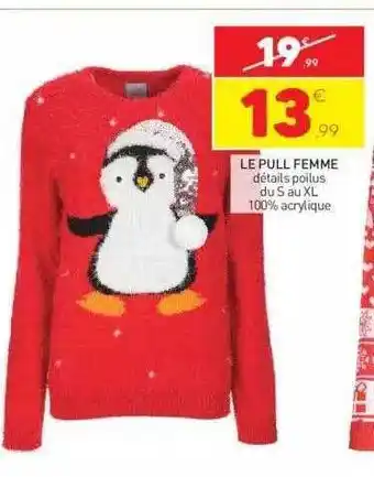 Stokomani Le pull femme offre
